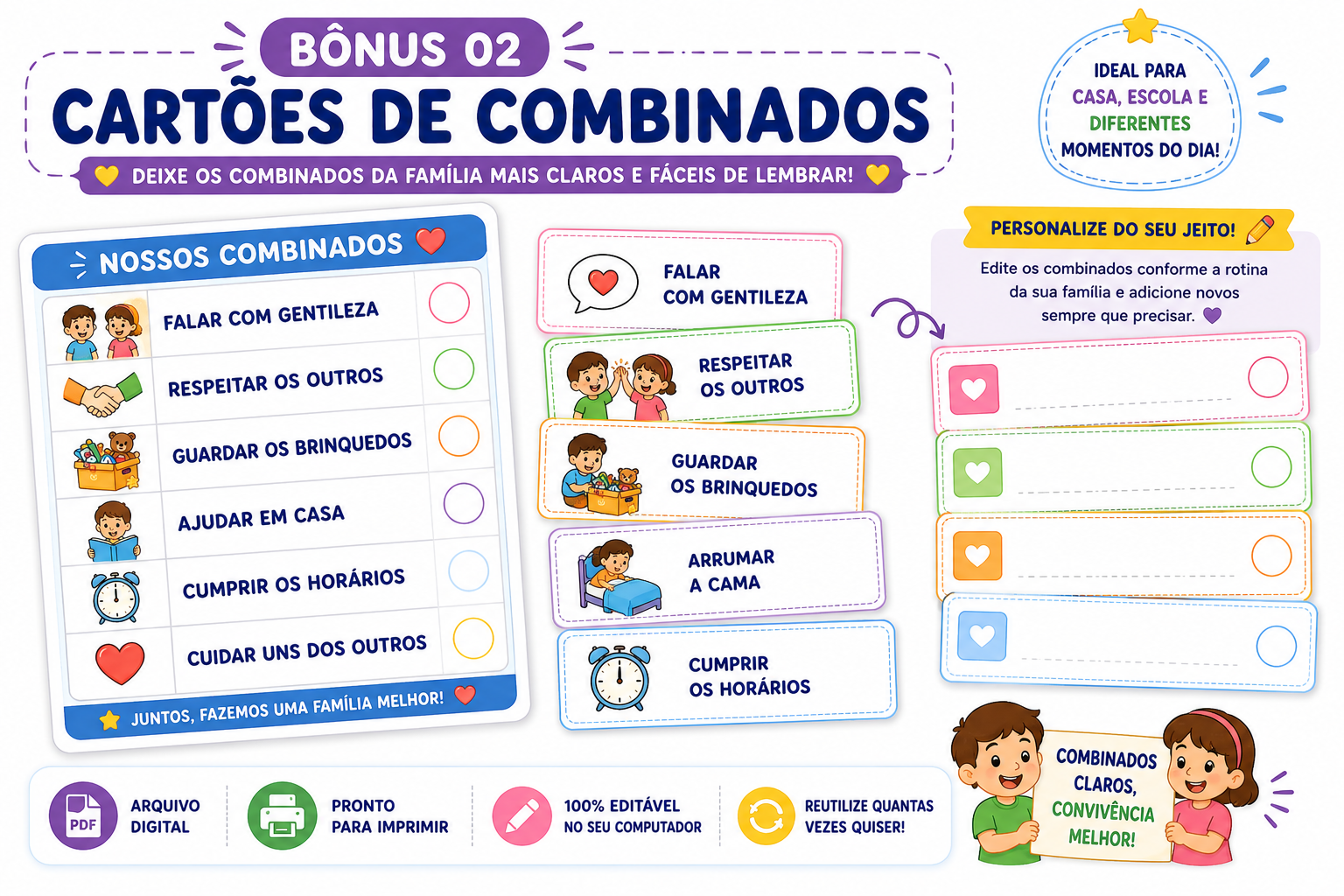 CARTÕES DE COMBINADOS